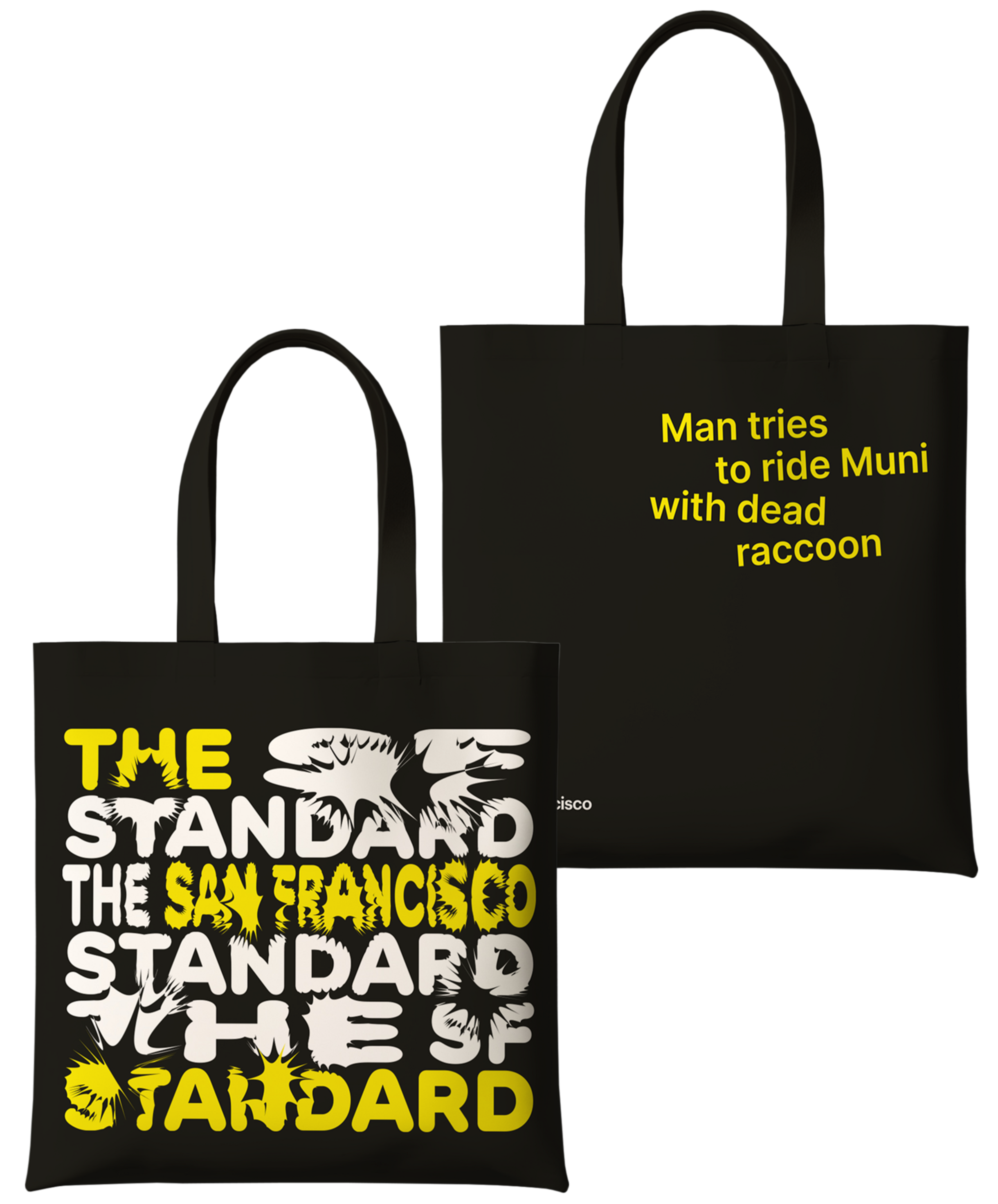 Dead Raccoon Tote Bag